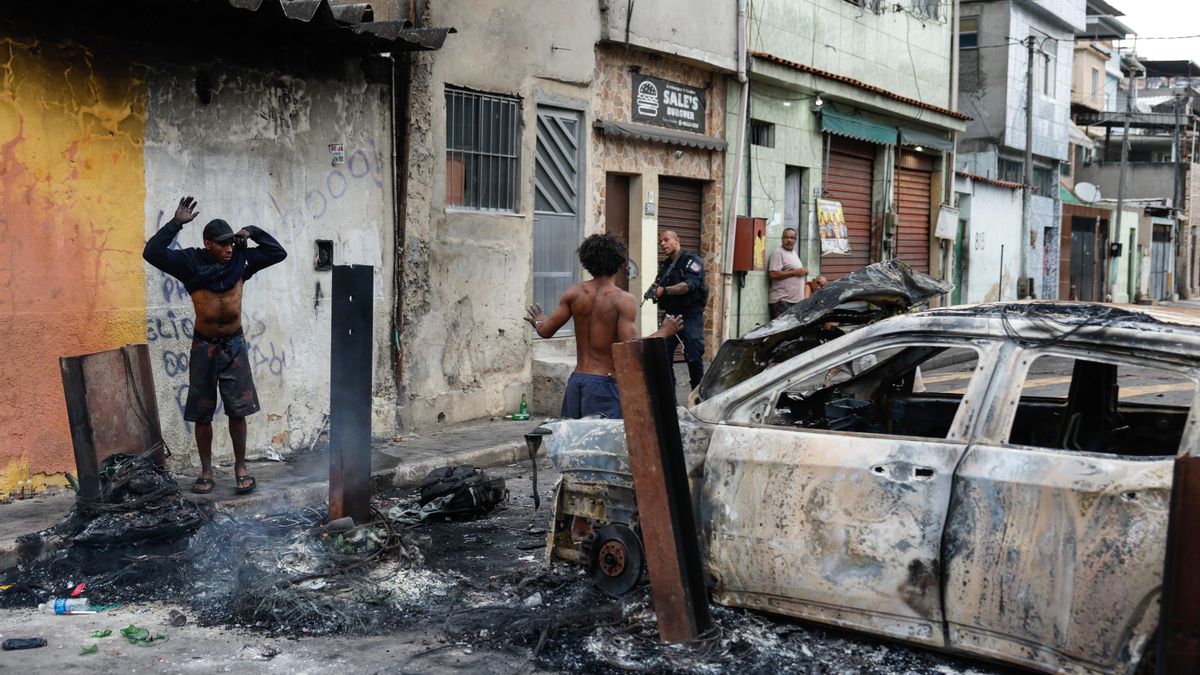 Río de Janeiro paralizada por el contraataque de Comando Vermelho.