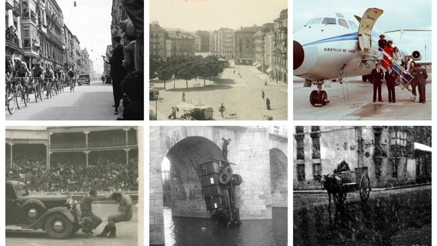 Franco, Celedón, el Alavés de los primeros años y la vida en los pueblos: Álava saca a la luz 50.000 fotografías históricas