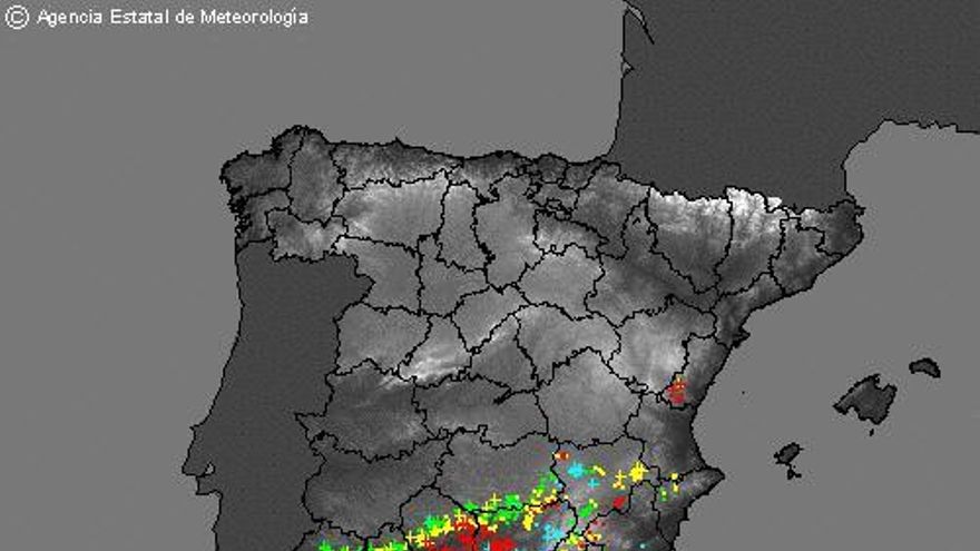 Andalucía se abona a la “lotería” de las tormentas y las lluvias torrenciales