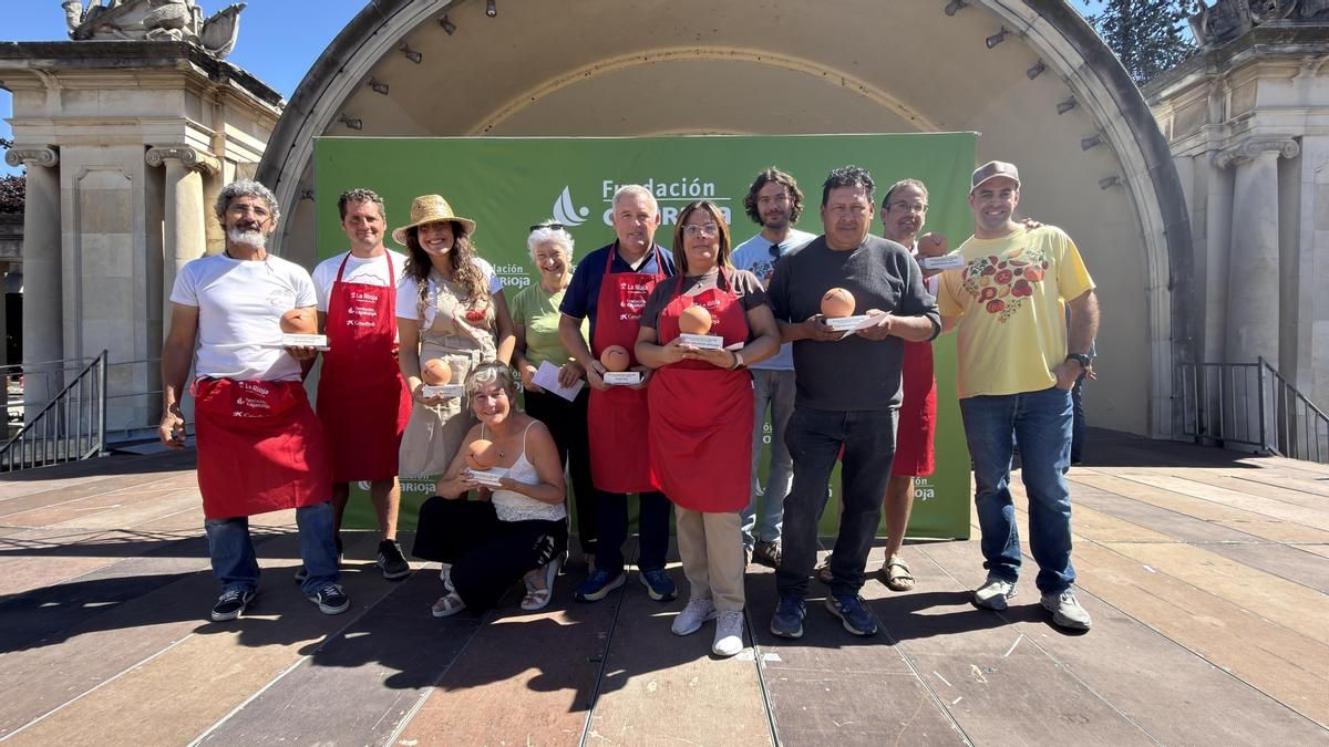 La huerta de Lardero triunfa en el Concurso Agrícola de La Rioja