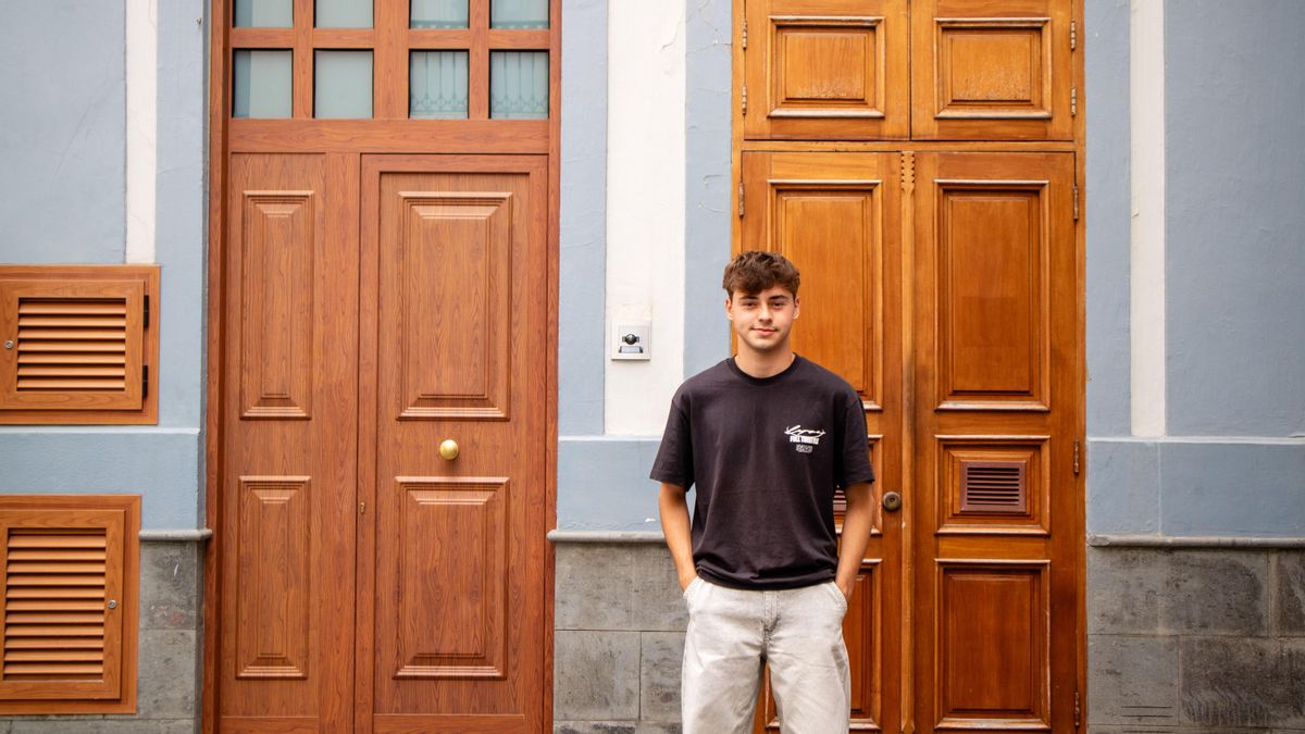 Acorán Jesús Pérez Guerra, estudiante de Biología.