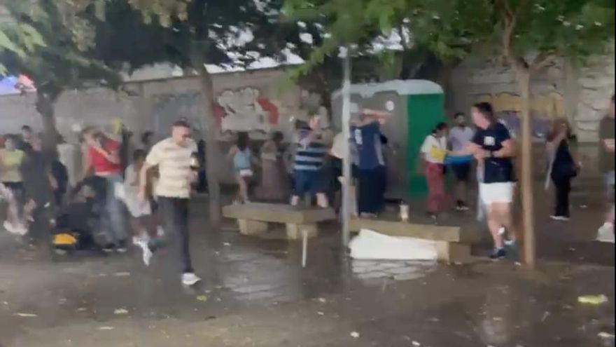 52 incidencias en la tormenta de este miércoles: de caída de árboles a un incendio por un rayo