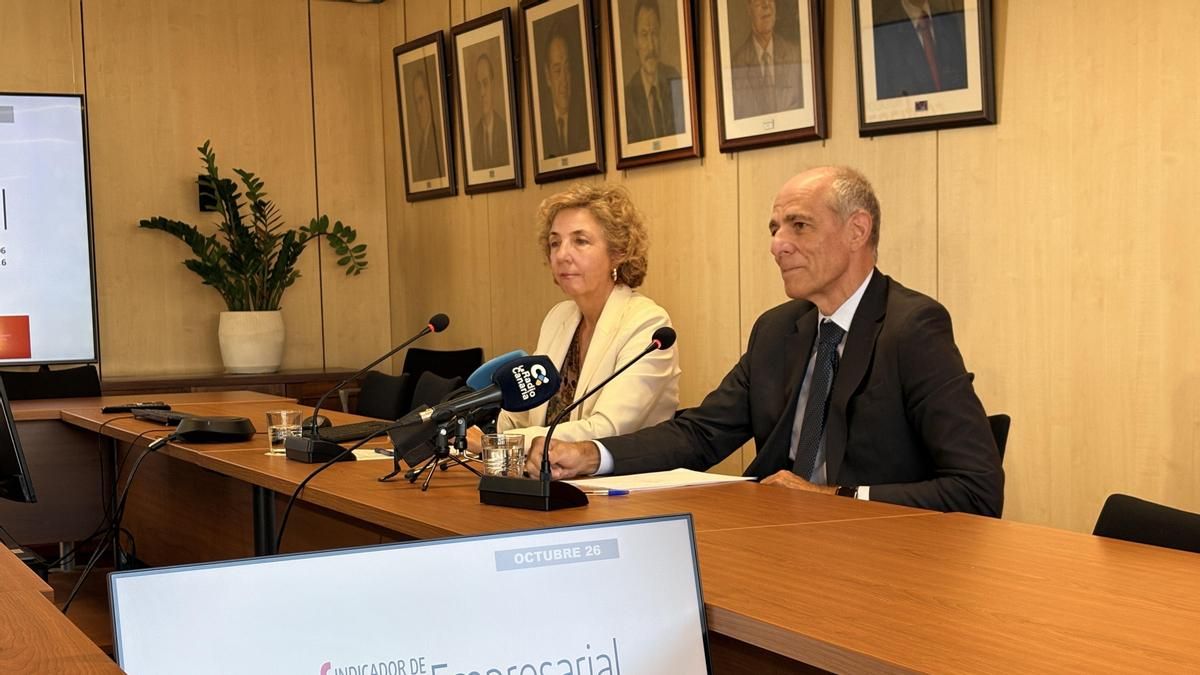 La confianza empresarial retrocede en La Palma casi un 2% en el cuarto trimestre