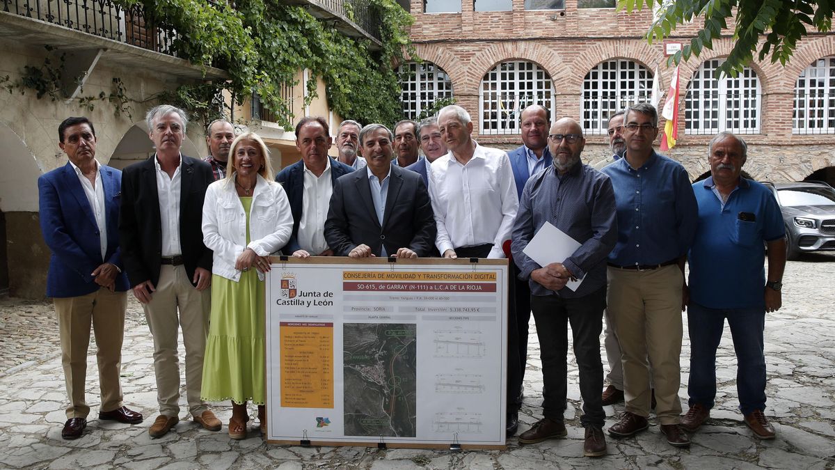 La Junta construirá una variante de 1,18 km en Yanguas (Soria) para ganar en accesibilidad y seguridad vial