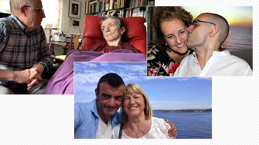 Las familias de los que empujaron la histórica ley de eutanasia: "Nadie tendrá que volver a pasar por lo que pasó Luis"