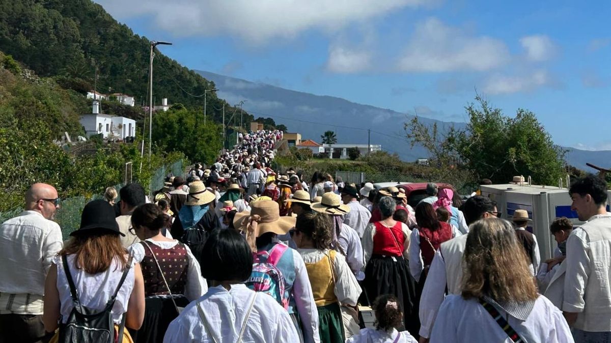 La XX Romería de las Escuelas Unitarias de La Palma reúne a casi 800 personas en Villa de Mazo