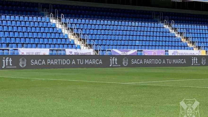El Heliodoro estrena sus nuevos soportes publicitarios exigidos por La Liga