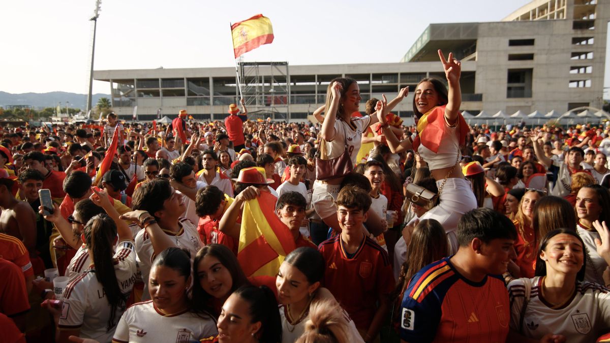 El ambiente de la afición española en el Córdoba Live, en imágenes