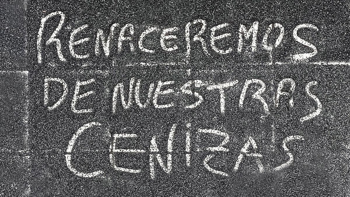 “Renaceremos de nuestras cenizas”