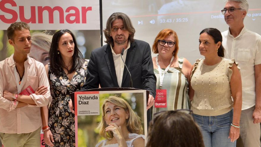 Francisco Sierra, número 1 por Sumar, valora el resultado electoral del 23J.