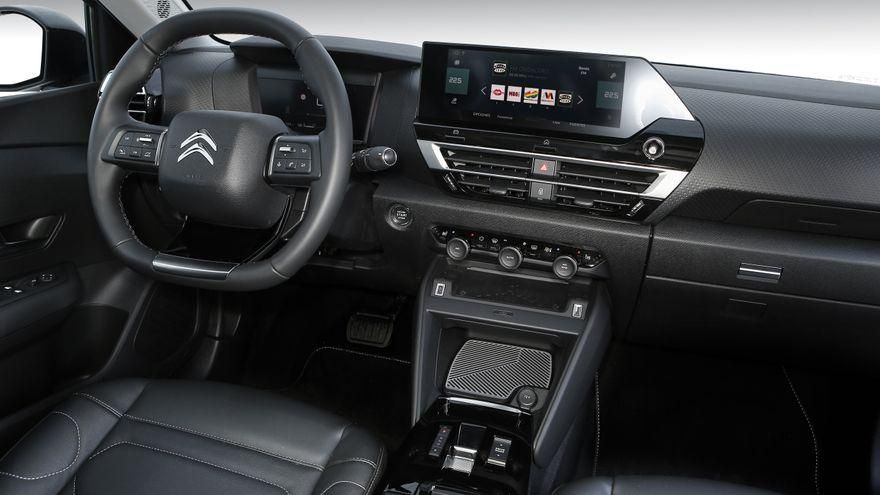 Interior del Citroën C4.