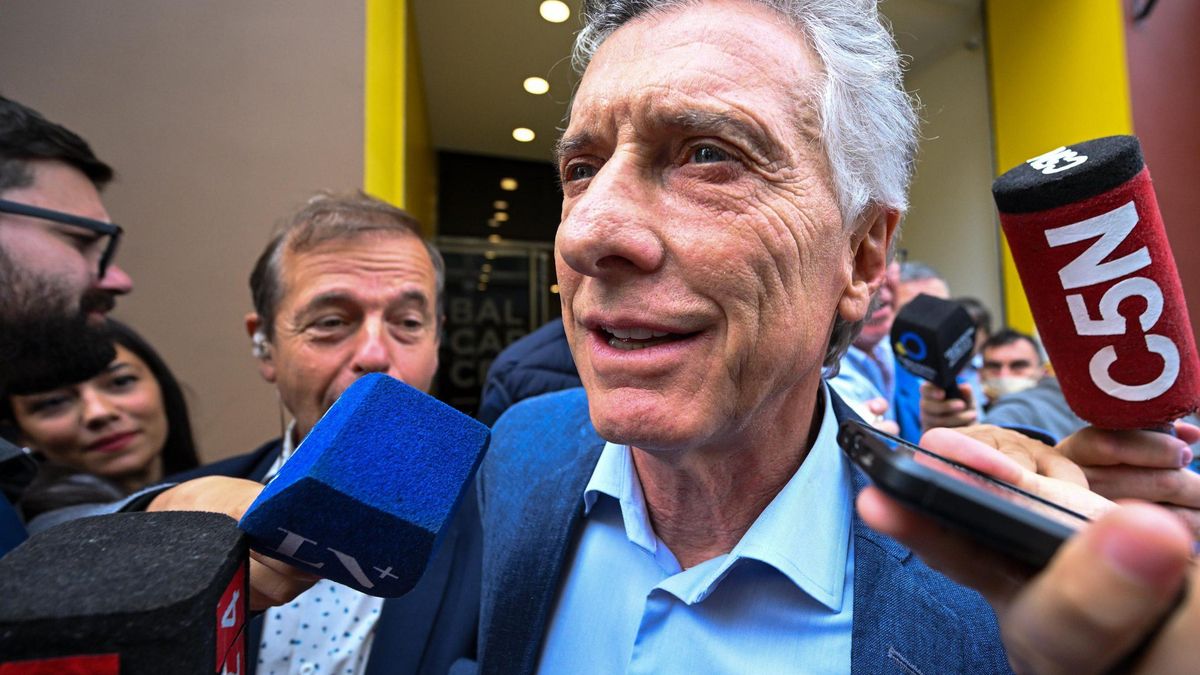Mauricio Macri fue el primero en ingresar a la reunión