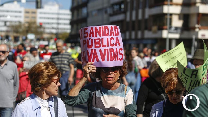La 'marea blanca' vuelve a la calle este domingo en defensa de la sanidad pública