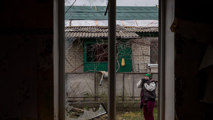 Imagen de archivo de los daños causados por el impacto de un misil en Chérnigov (Ucrania). EFE/Miguel Gutiérrez