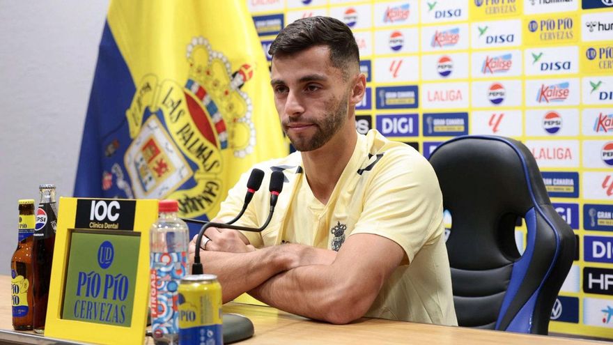 Enzo Loiodice ve “muy probable” el ascenso directo de la UD Las Palmas