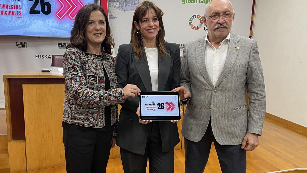 Vitoria presenta un presupuesto de 507 millones, pero la alcaldesa mira a la oposición para lograr su aprobación
