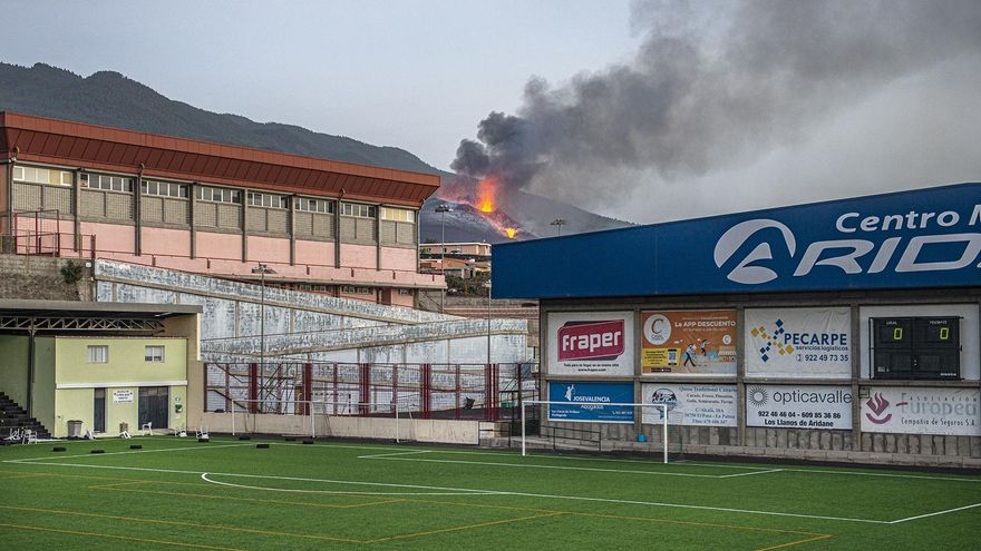 El volcán de La Palma. / Fotos: Leandro Betancor Fajardo