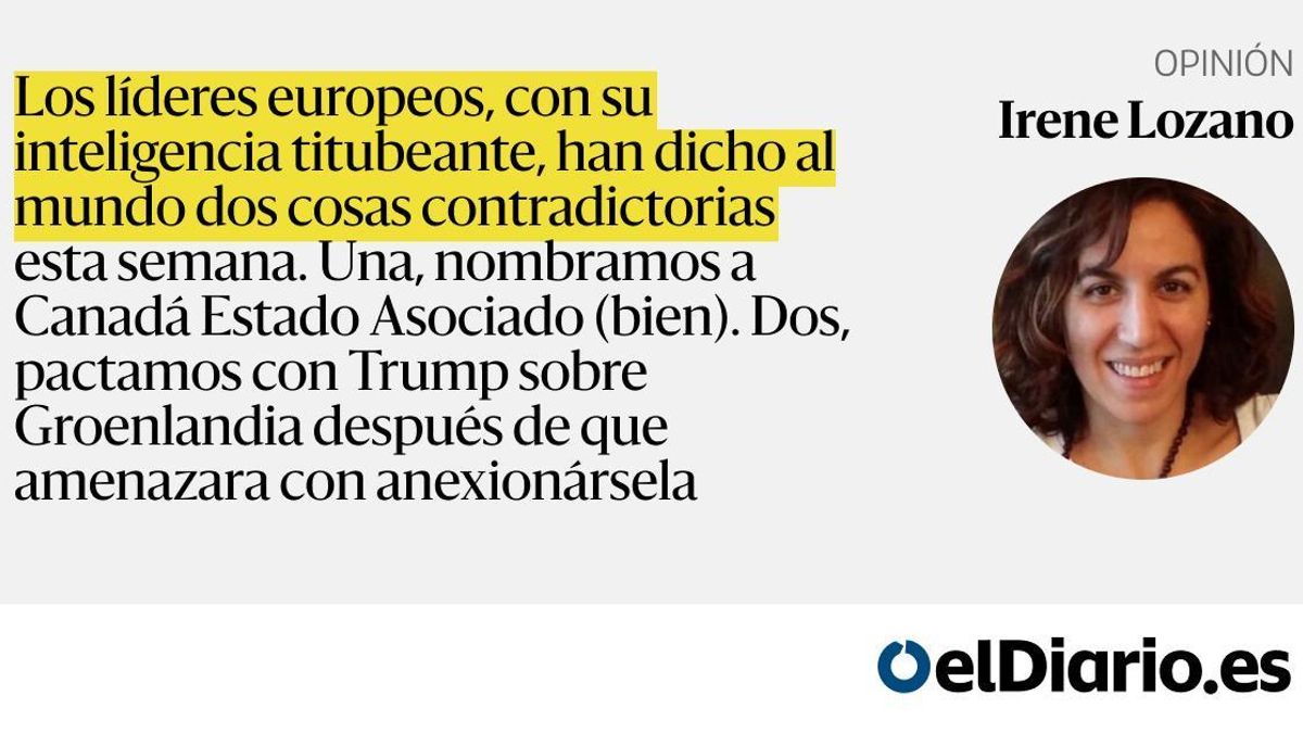 Trump tiene el mapa de la jungla, la UE, un acta