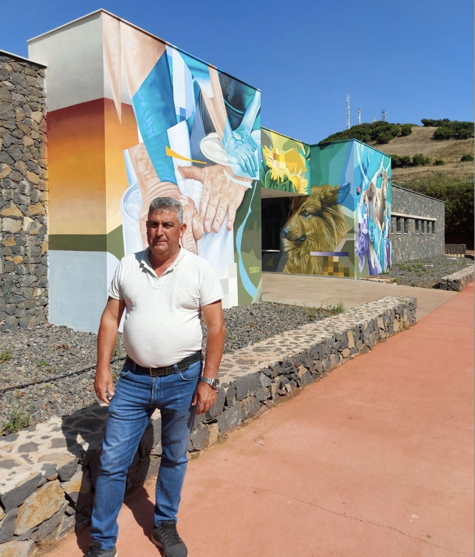 José Ángel Sánchez, concejal de Obras e Infraestructura del Ayuntamiento de la Villa de Garafía.