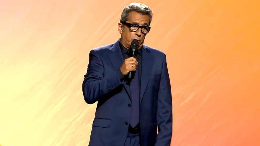 'Futuro imperfecto' justificó con un rótulo cómico la no mención a Santos Cerdán en el monólogo de Buenafuente