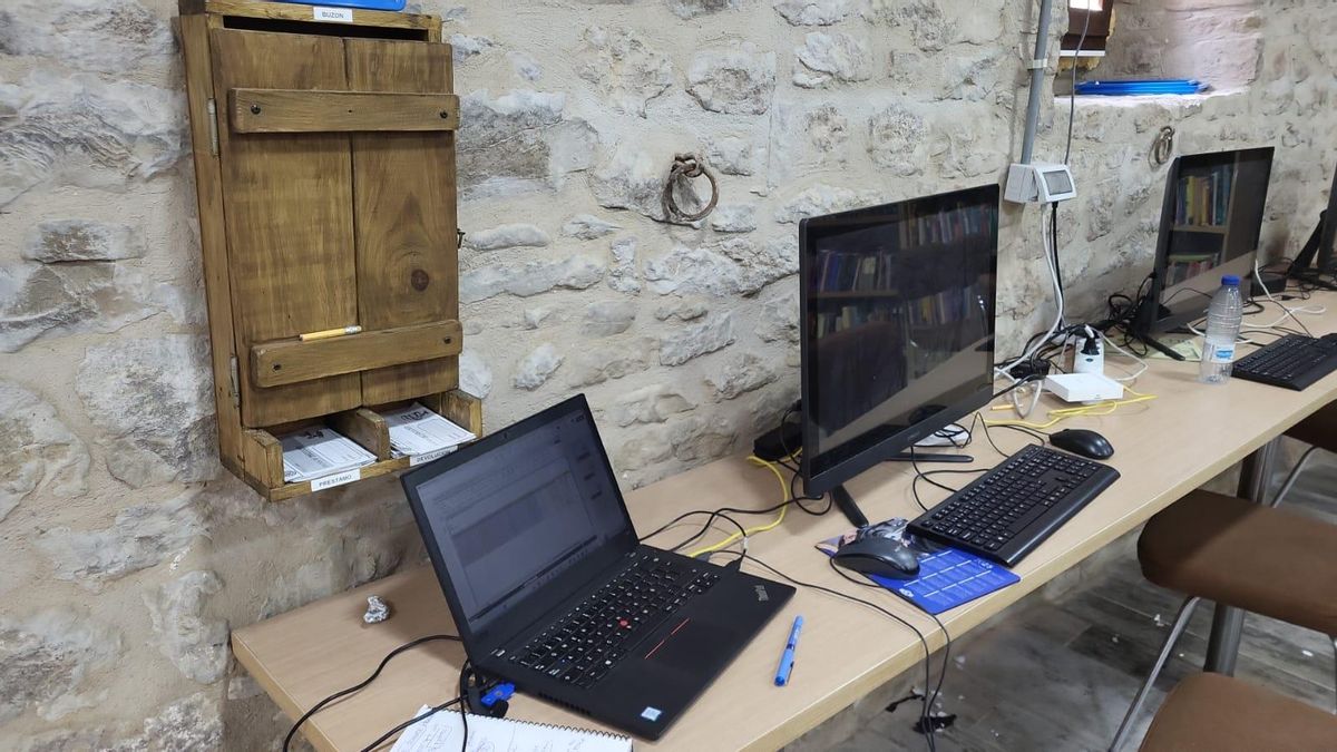 Espacio de trabajo en Urriés