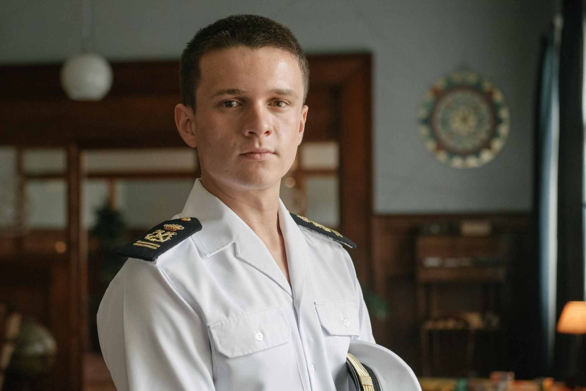 Imagen de Álex Medina en el rodaje de la serie 'Marusía'