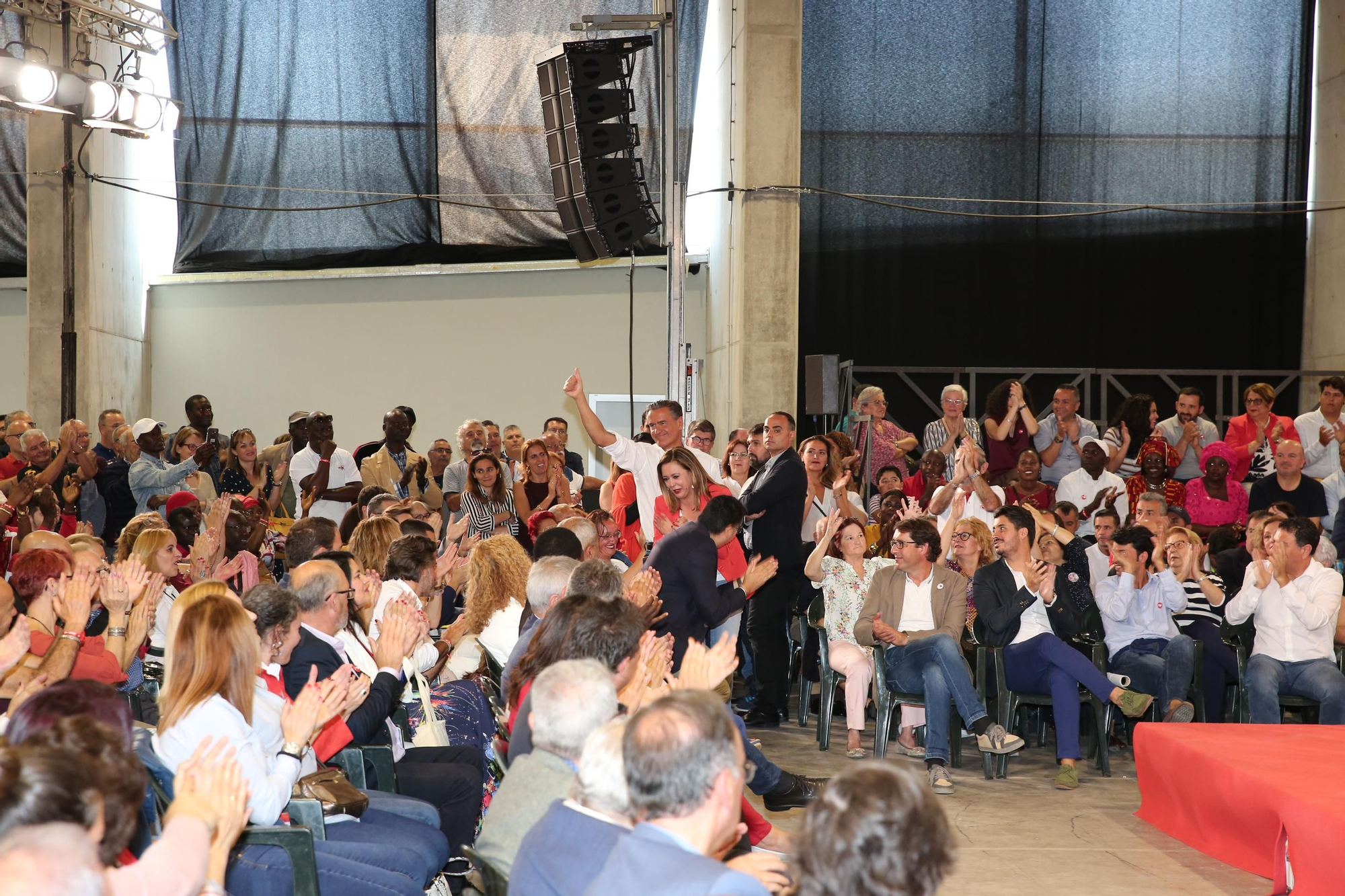 Mitin de Pedro Sánchez en Las Palmas de Gran Canaria