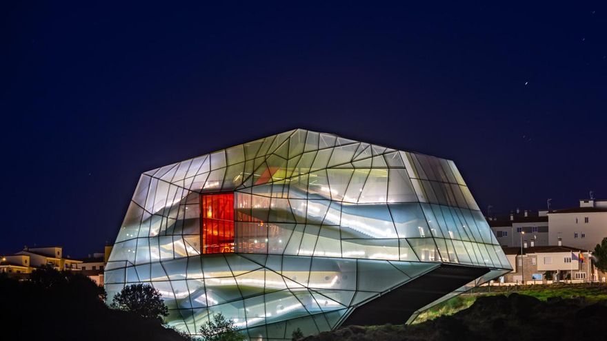 Vista del Palacio de Congresos de Plasencia.