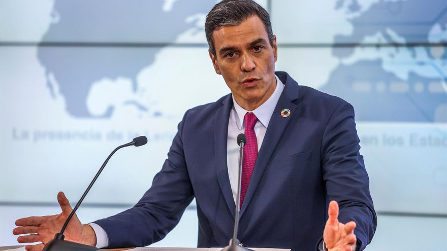 El presidente del Gobierno español, Pedro Sánchez