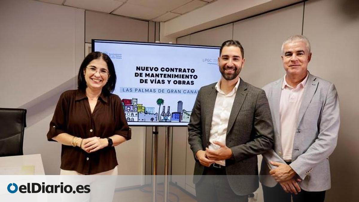 El Ayuntamiento de Las Palmas recibe nueve ofertas para el contrato de mantenimiento de vías públicas por 42,8 millones de euros
