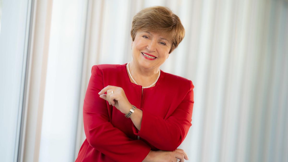 Archivo - Kristalina Georgieva, directora gerente del FMI