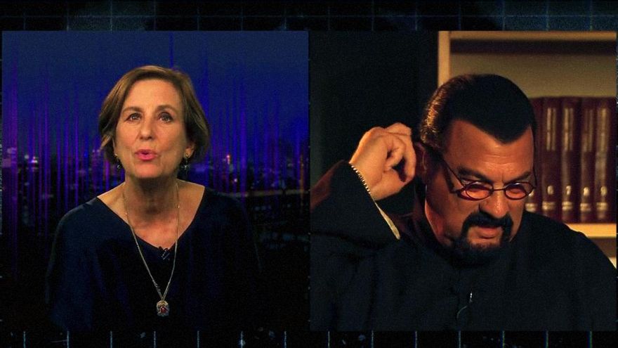 Steven Seagal abandona una entrevista en BBC cuando le preguntan por las acusaciones de abuso sexual