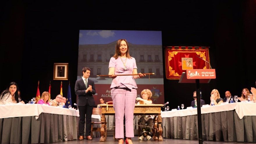 Rosa Melchor (PSOE) vuelve a tomar posesión como alcaldesa de Alcázar de San Juan en su tercera legislatura