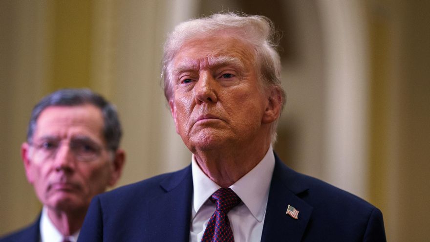 El presidente de EE.UU., Donald Trump, en una fotografía de archivo. EFE/WILL OLIVER