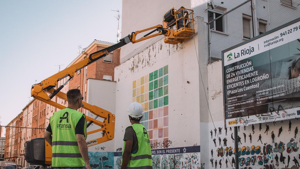 Comienza la construcción de 24 viviendas de alquiler asequible en la Plaza de los Cuentos de Logroño