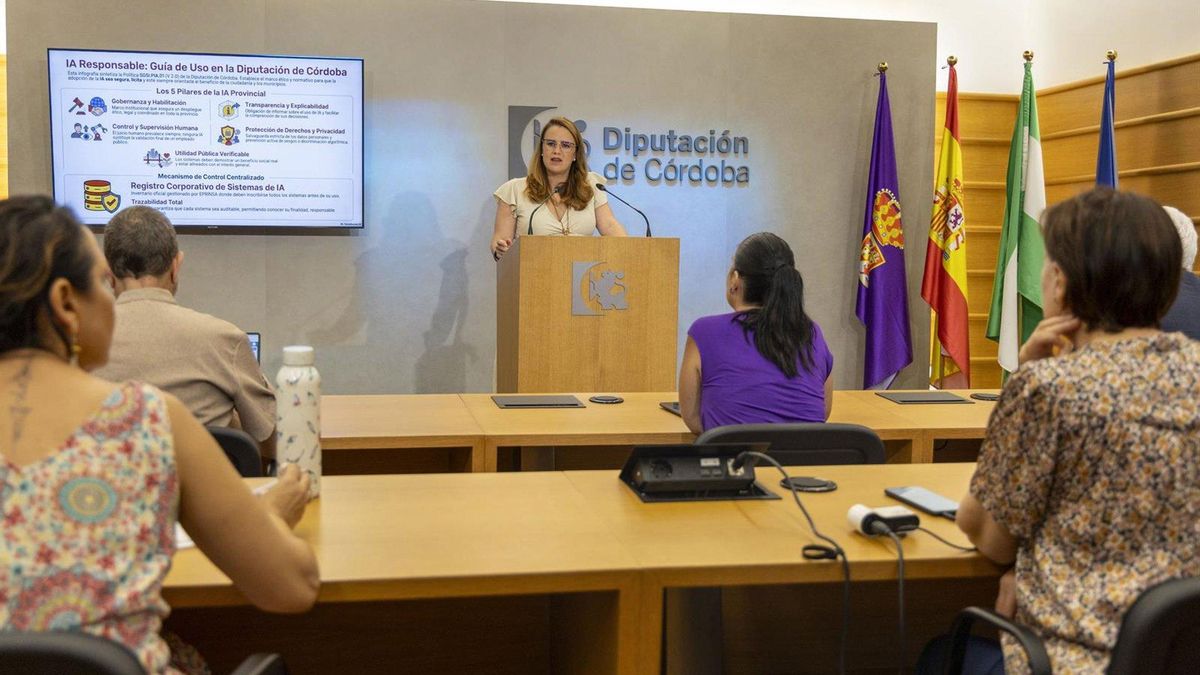 Aprobada una política que rige el uso de la IA en la Diputación de Córdoba y su sector público