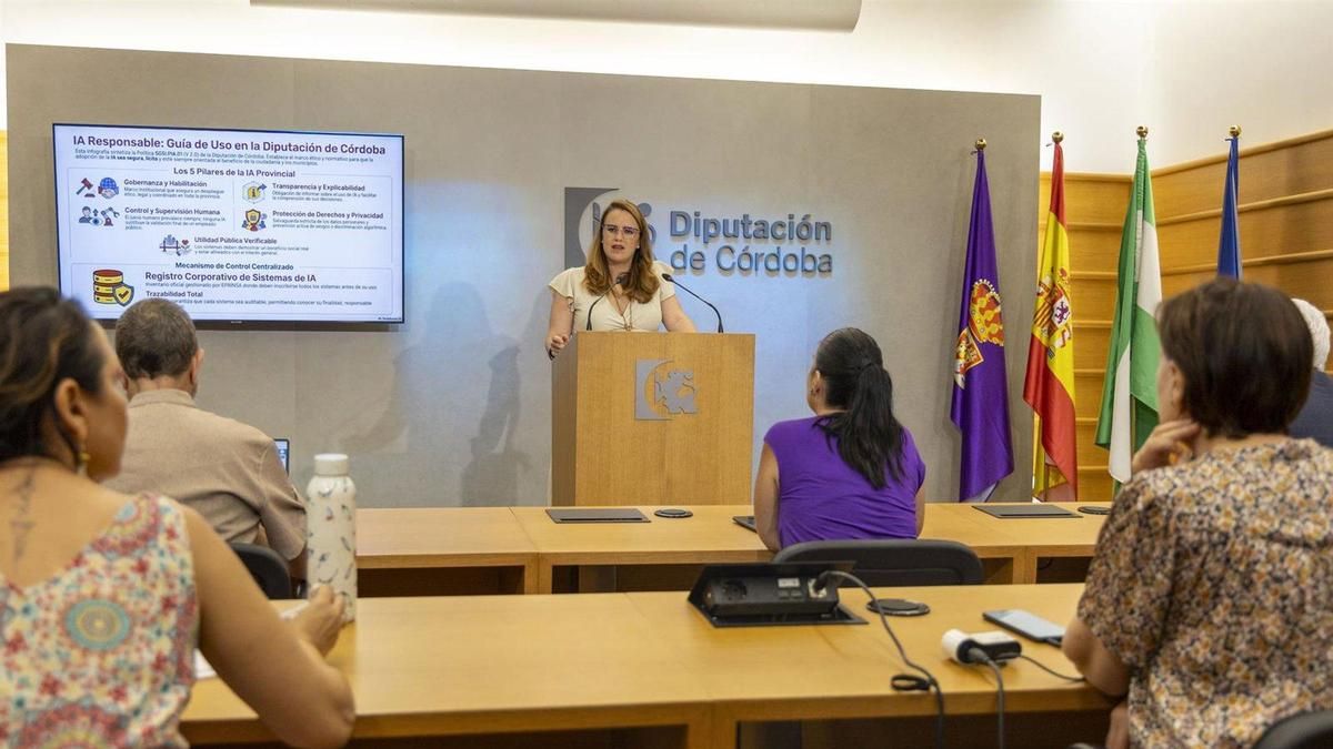 Aprobada una política que rige el uso de la IA en la Diputación de Córdoba y su sector público