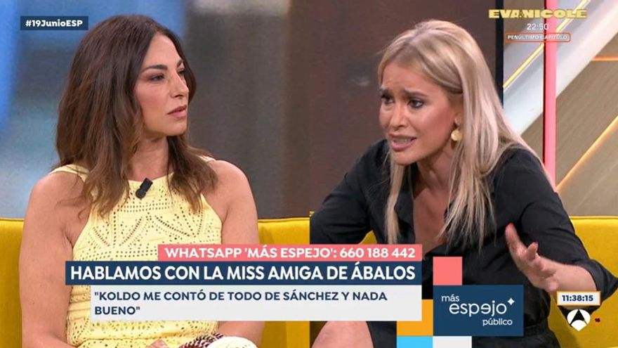 Afra Blanco reacciona ante el trato de Mariló Montero en 'Espejo Público': "Ni te llamo hija, ni te llamo chiquilla"