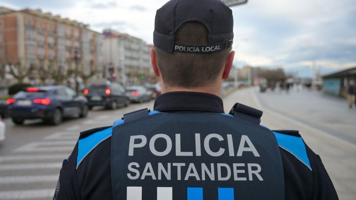 Agente de la Policía Local de Santander
