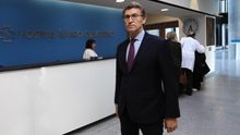 Feijóo, esta semana visitando el hospital Álvaro Cunqueiro de Vigo