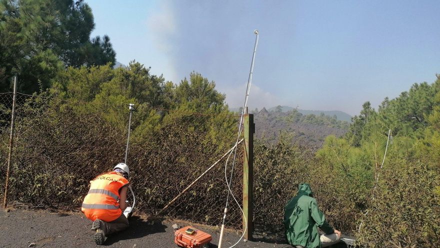 Involcán detecta una disminución de la presión magmática en el volcán de La Palma