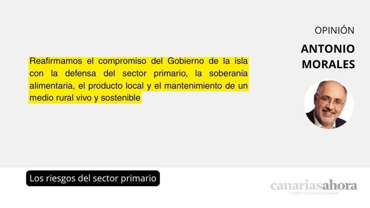 Los riesgos del sector primario