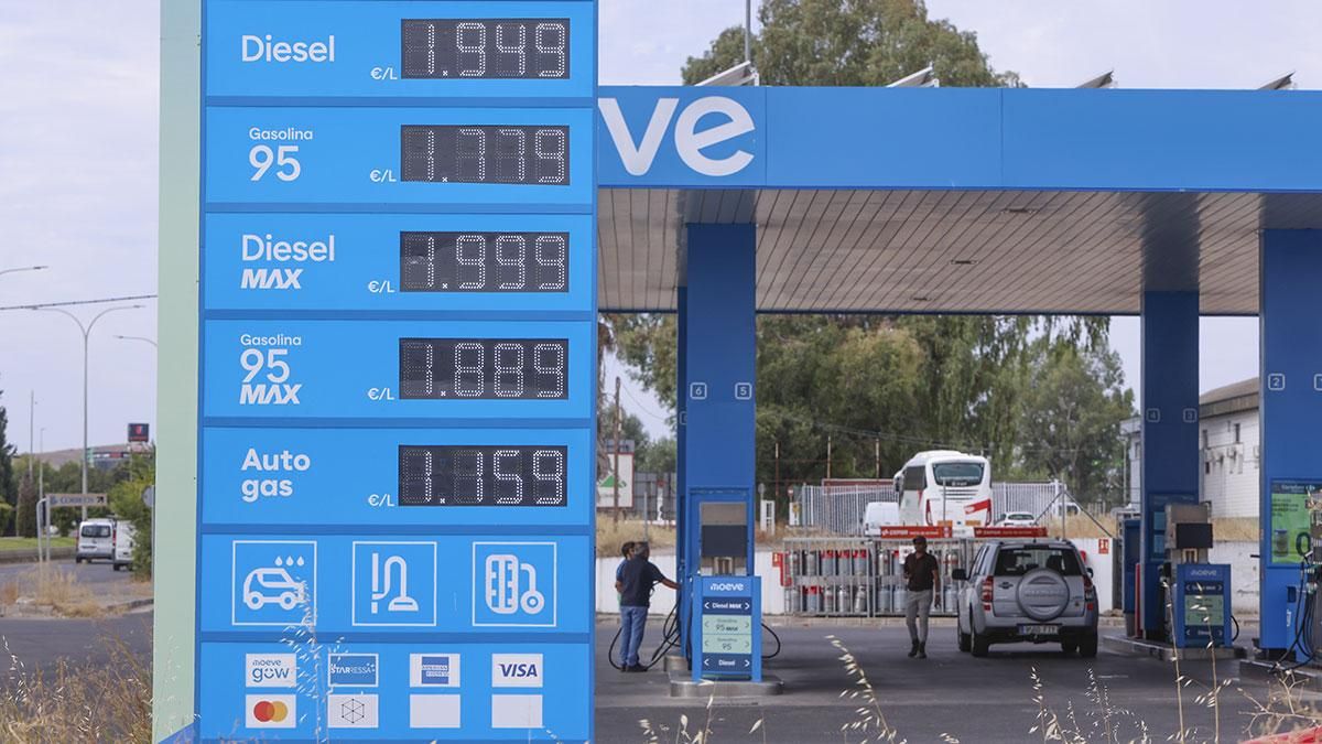 El diésel vuelve a subir en las gasolineras de Córdoba