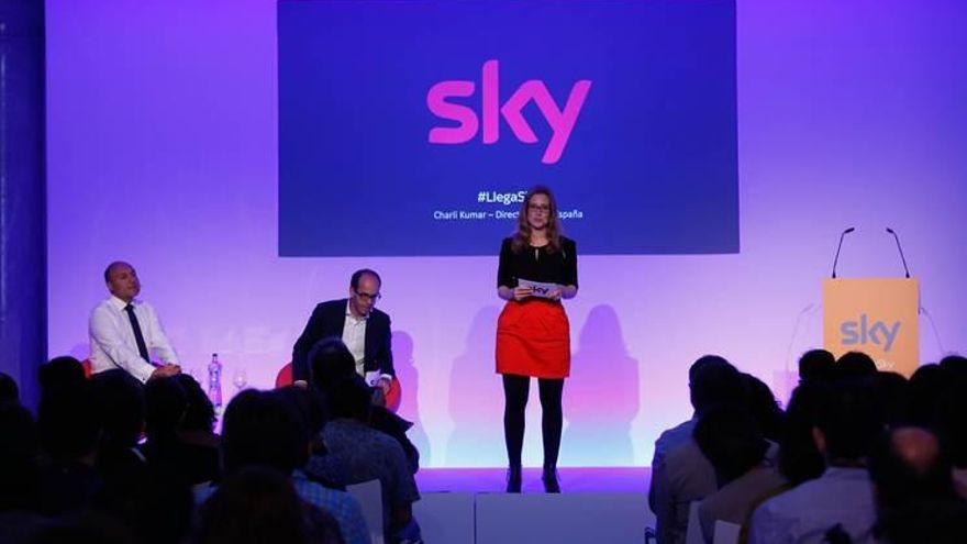 Presentación de Sky España