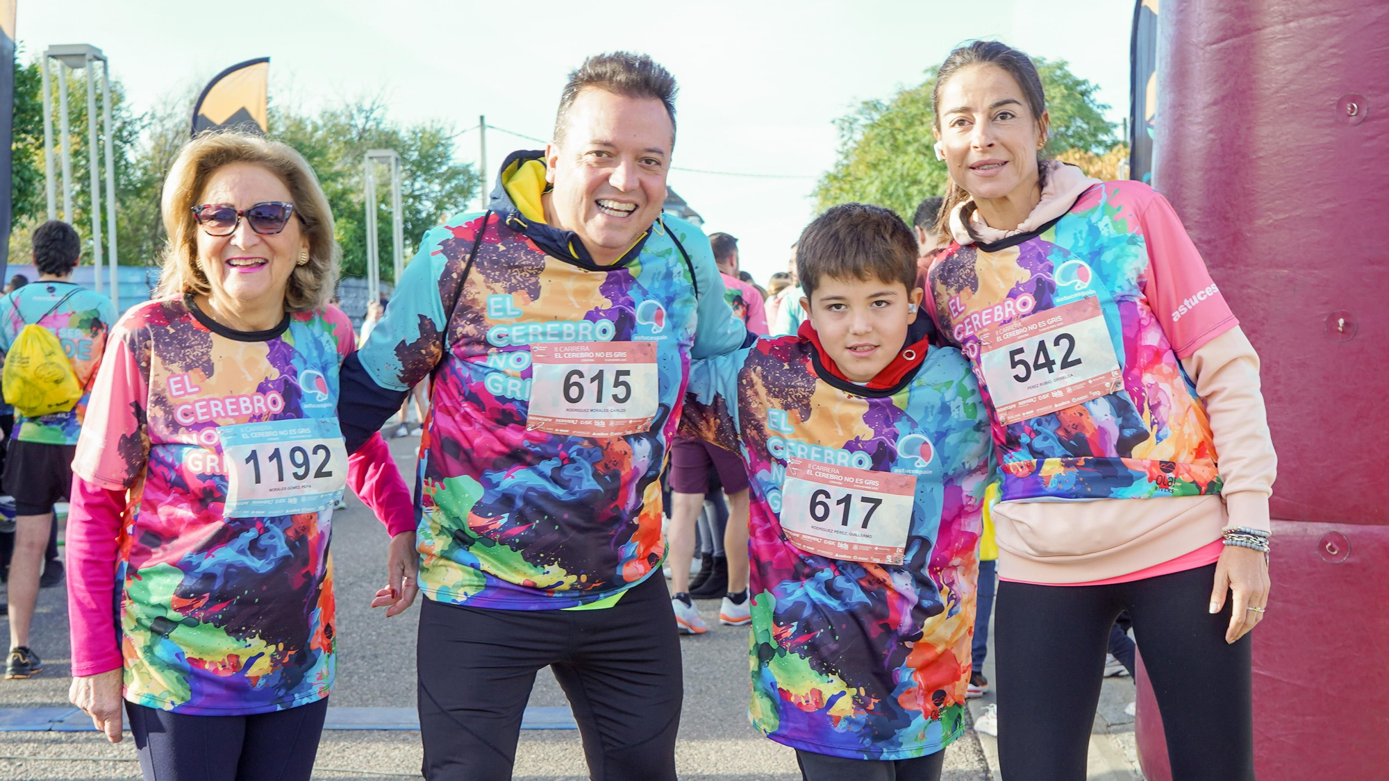 Carrera solidaria El cerebro no es gris