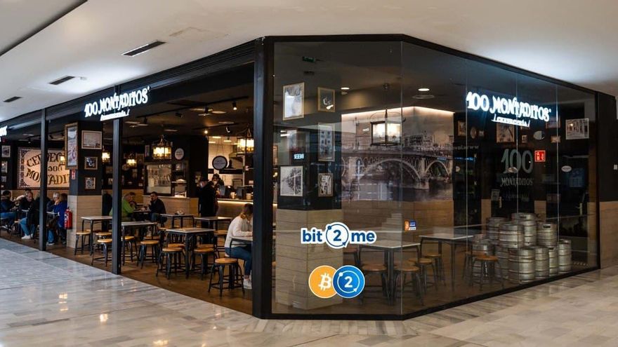 20 días cobrando montaditos en Bitcoin: "La mayoría se hace la foto pero luego paga en euros"