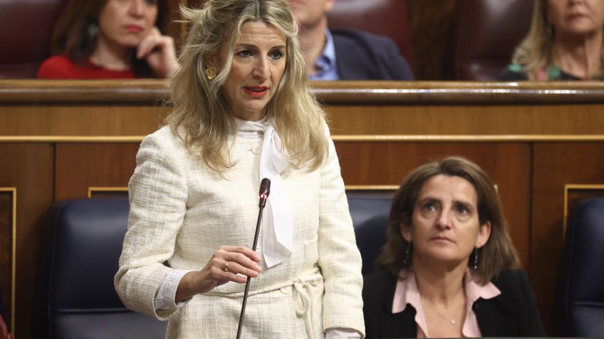 La vicepresidenta segunda y ministra de Trabajo y Economía Social, Yolanda Díaz