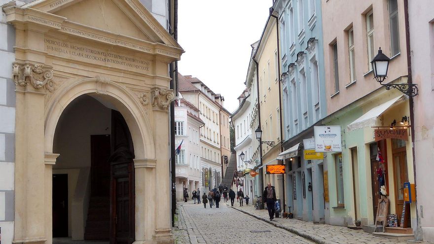 Calles del centro histórico de Bratislava.