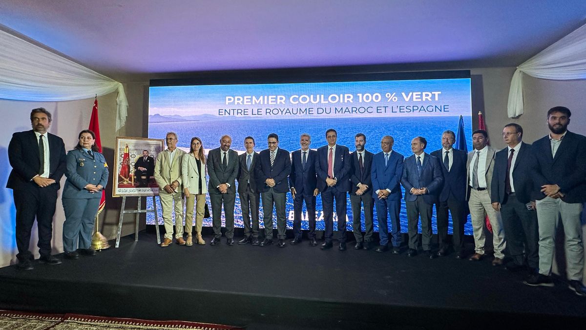 Acto de Baleària en Tánger.