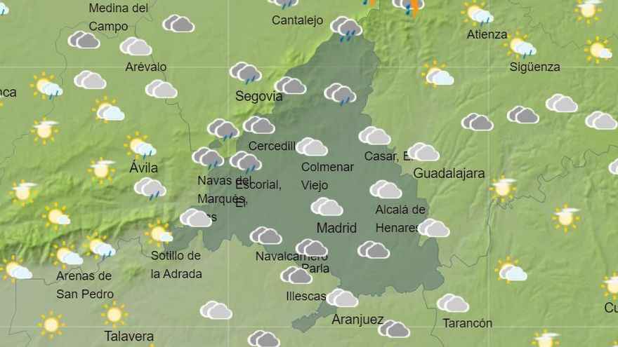 Un respiro para las temperaturas asfixiantes y las noches tropicales en Madrid hasta el fin de semana